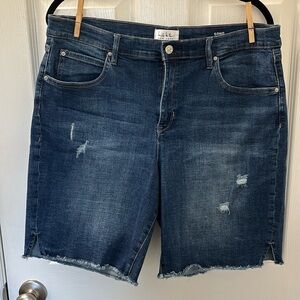 🌸Nicole Miller SOHO High Rise Jean Shorts -sz16🌸